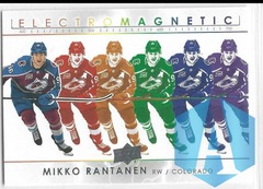 2021-22 Upper Deck Electromagnetic #EM-3 Mikko Rantanen Colorado Avalanche